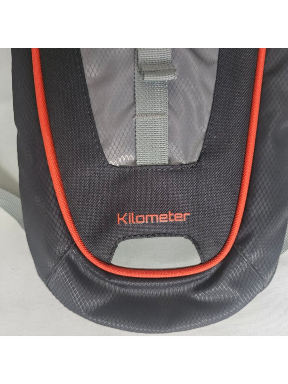 Outdoor Products Kilometer Hydration Pack Camping Hiking Bag, Gray/Orange - Picture 7 of 9